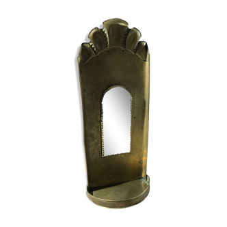 Miroir laiton 19x48cm