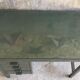 Small metal industrial desk with column of 4 drawers - industrial - 1960
