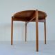 Mid-century modern teak side table/tray Sweden 1960s