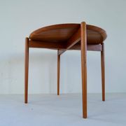 Mid-century modern teak side table/tray Sweden 1960s