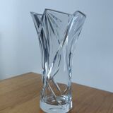 Bohemian crystal vase