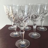Crystal water glass