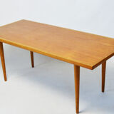 Table basse en teck Suède années 1970