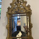 Miroir ancien doré 56x105cm