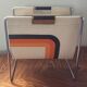 Vintage Brabantia magazine holder from the 1960s