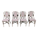 Rattan bistro chairs