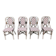 Rattan bistro chairs