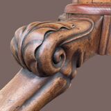 Drum table, 19th century mahogany pedestal table