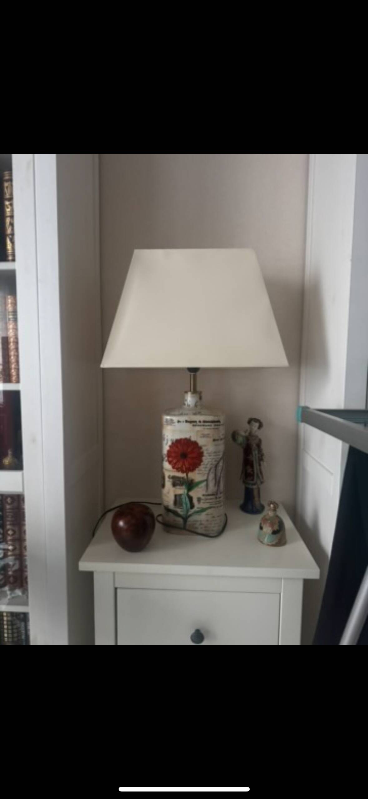 Lampe en porcelaine