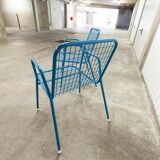 Pair Emu armchairs model rio restored 1960