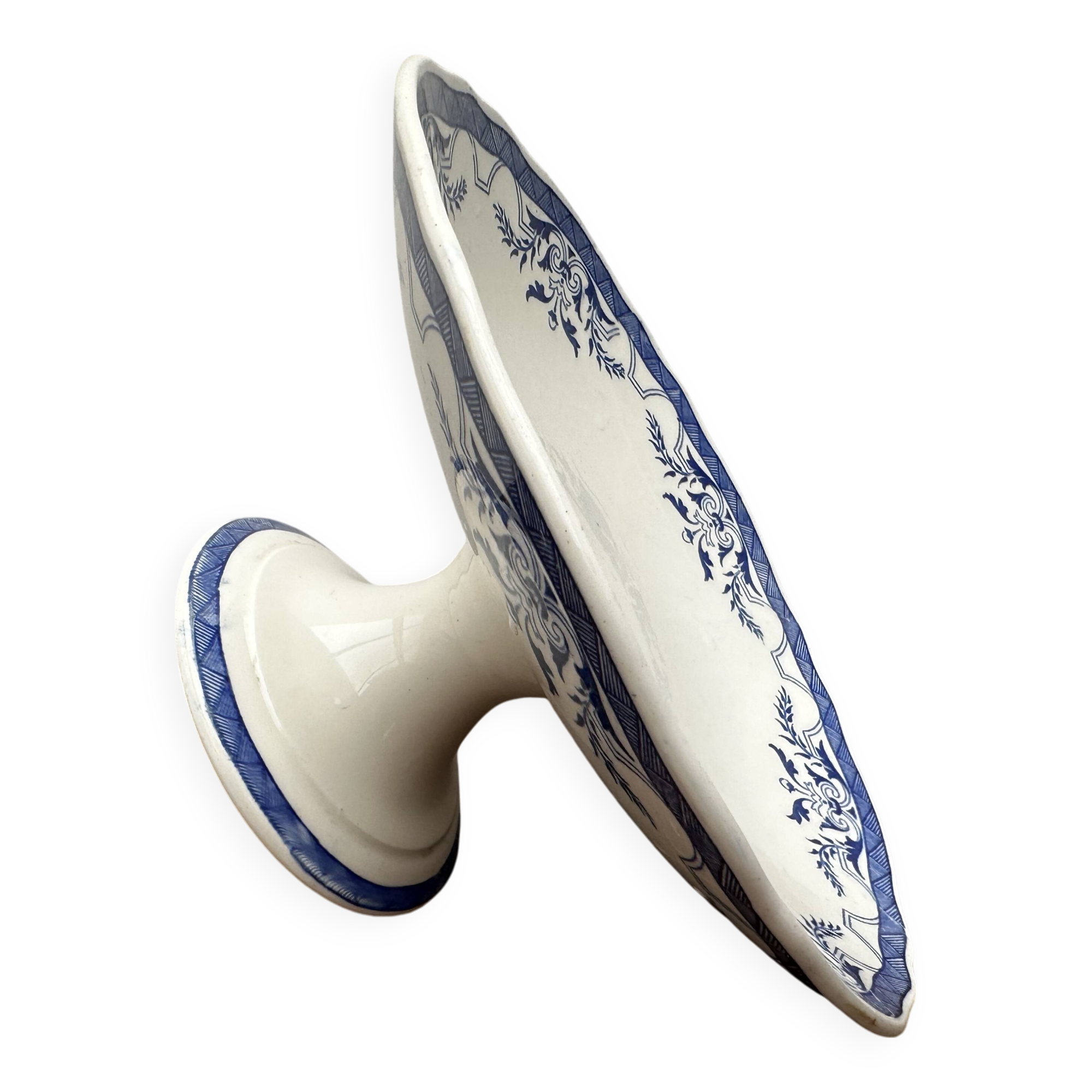 Luneville Earthenware Fruit Bowl - Vileray - Keller & Guerin, early 20th century
