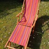 Restored deckchair