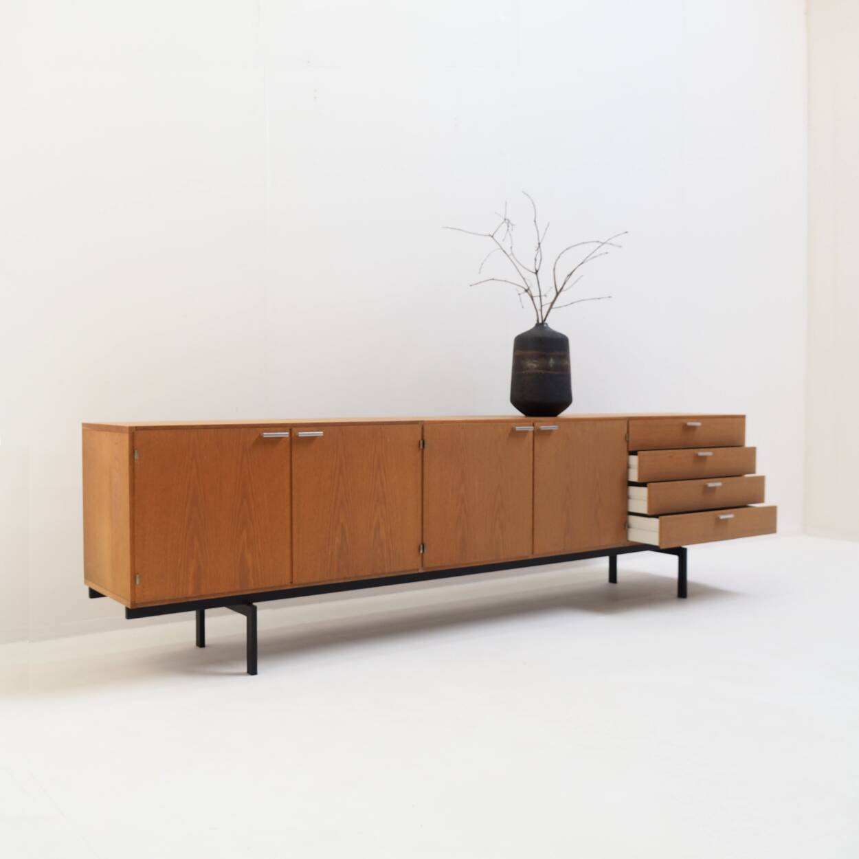 Sideboard Designed by Cees Braakman for Pastoe, Oak Version