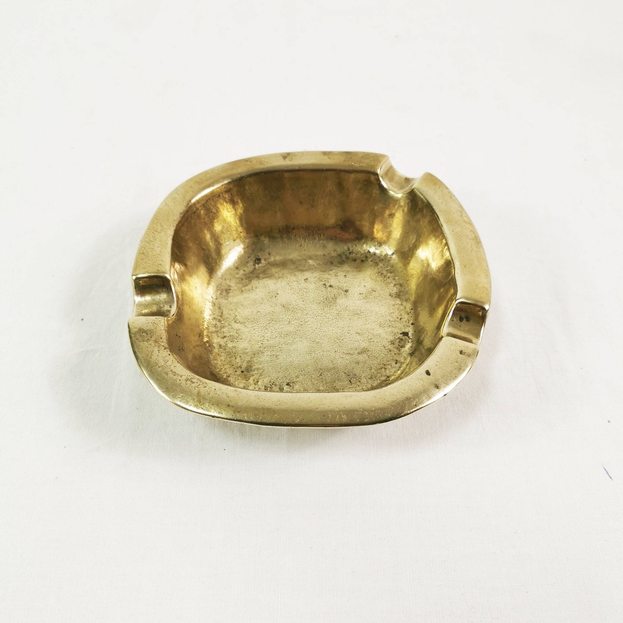Art Deco brass ashtray, Germany, 1960s