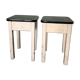 Tabourets bois et formica