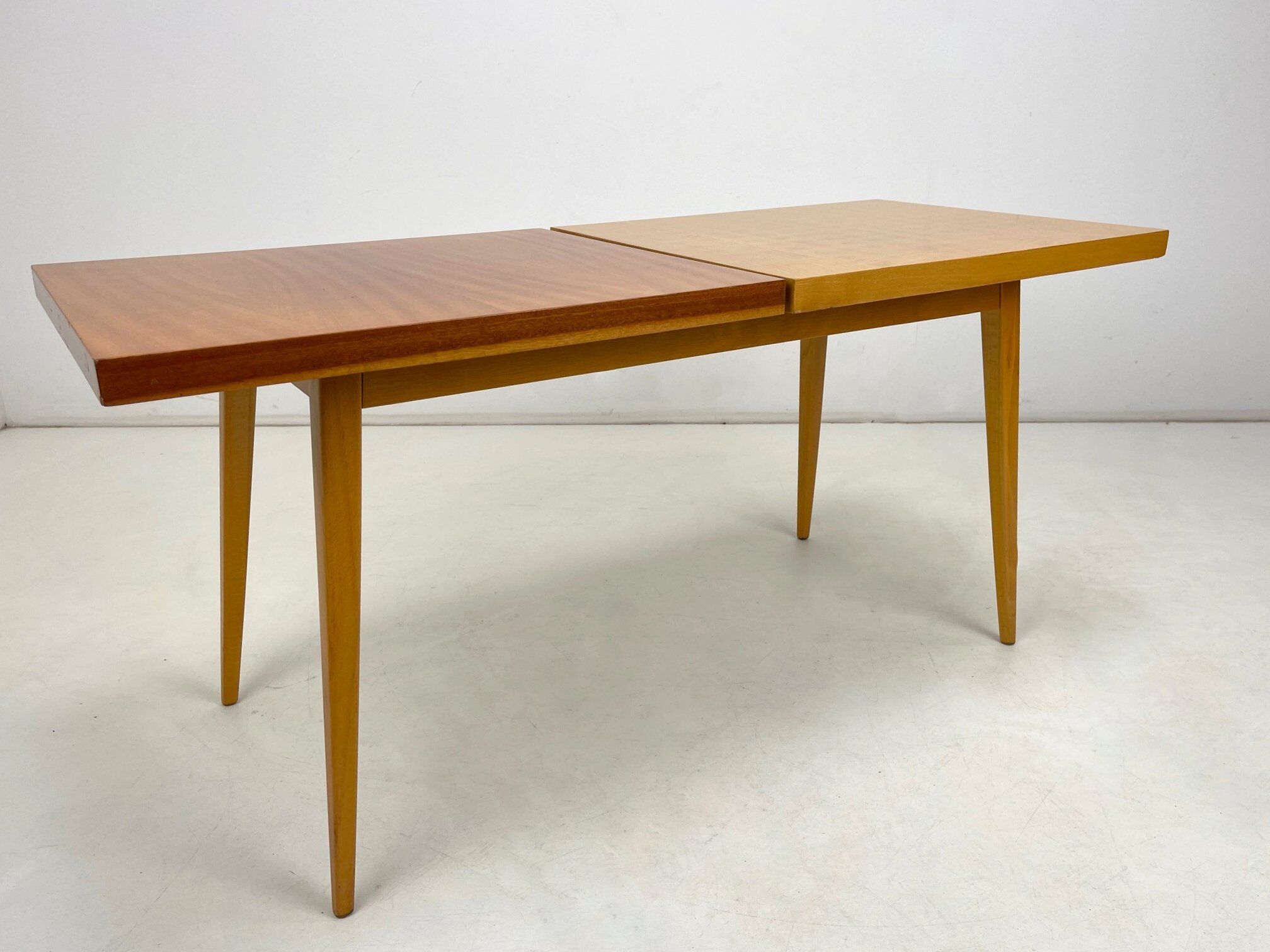 Vintage Coffee Table in Gloss Finish from Czechoslovakia, 1960's