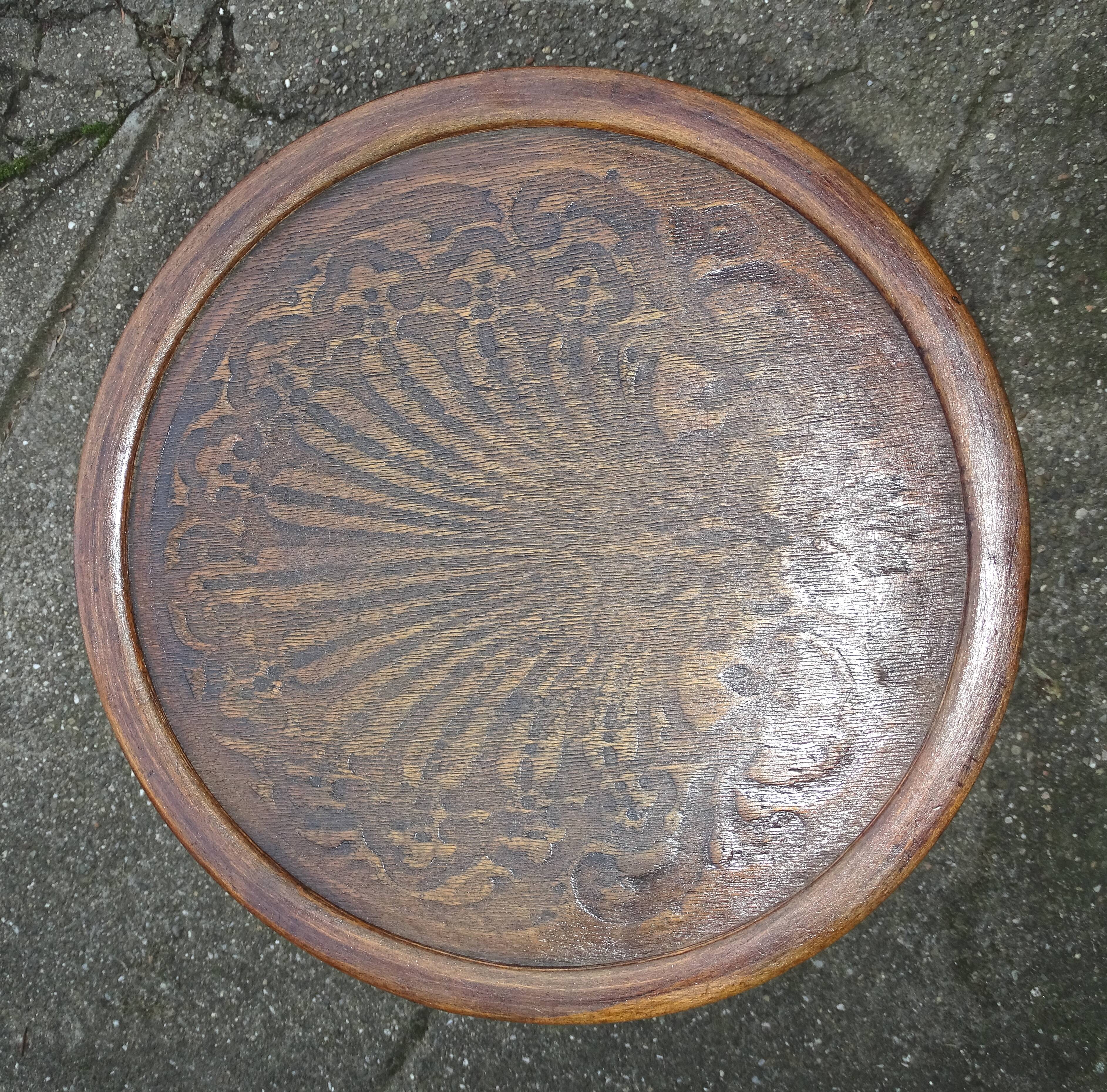 1920 wooden sit bistro tabouret