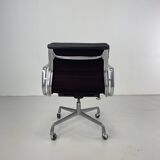 Eames Herman Miller cuir noir Soft Pad Group