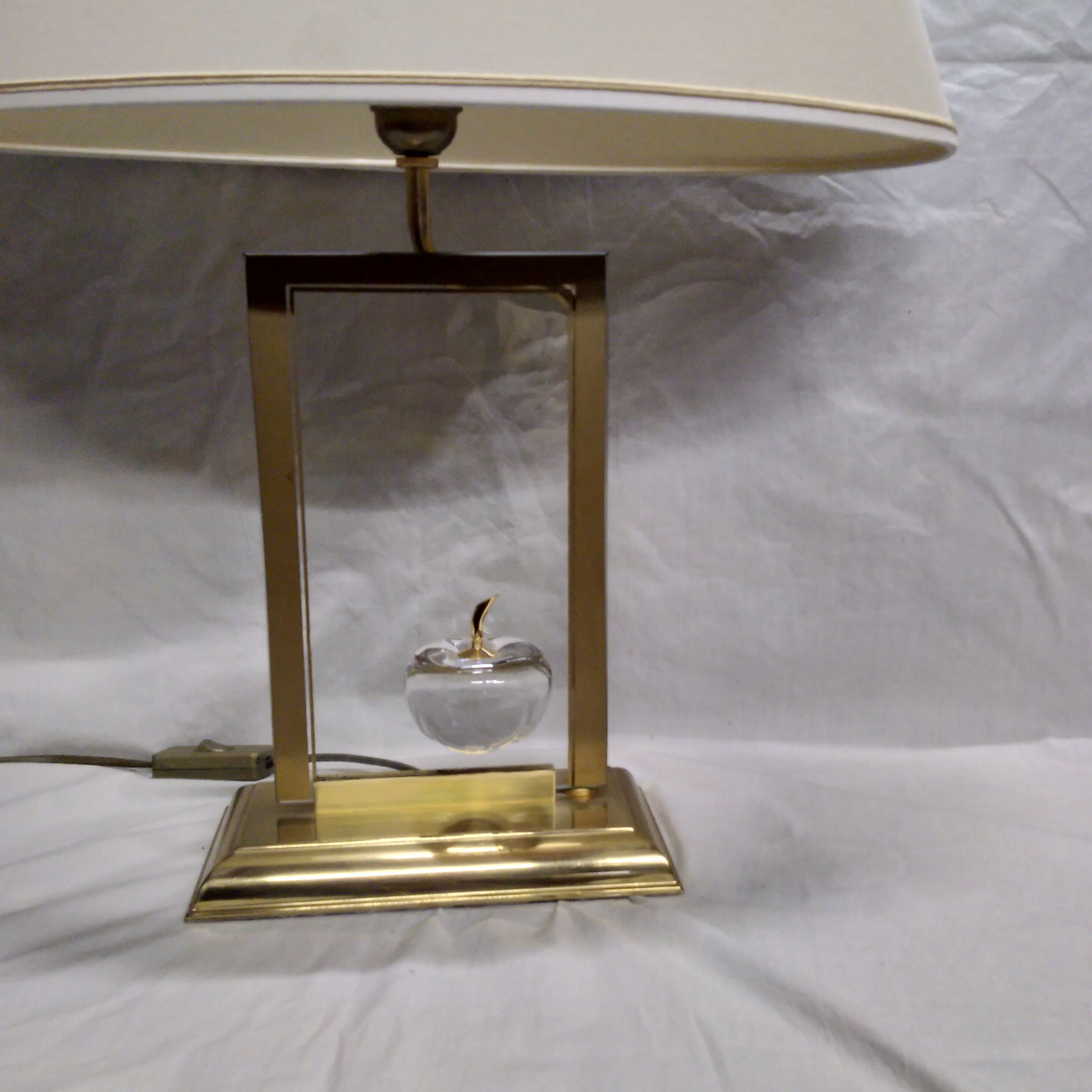 Homemade apple lamp the dolphin 1970