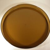 Round plexiglass tray 40 cm