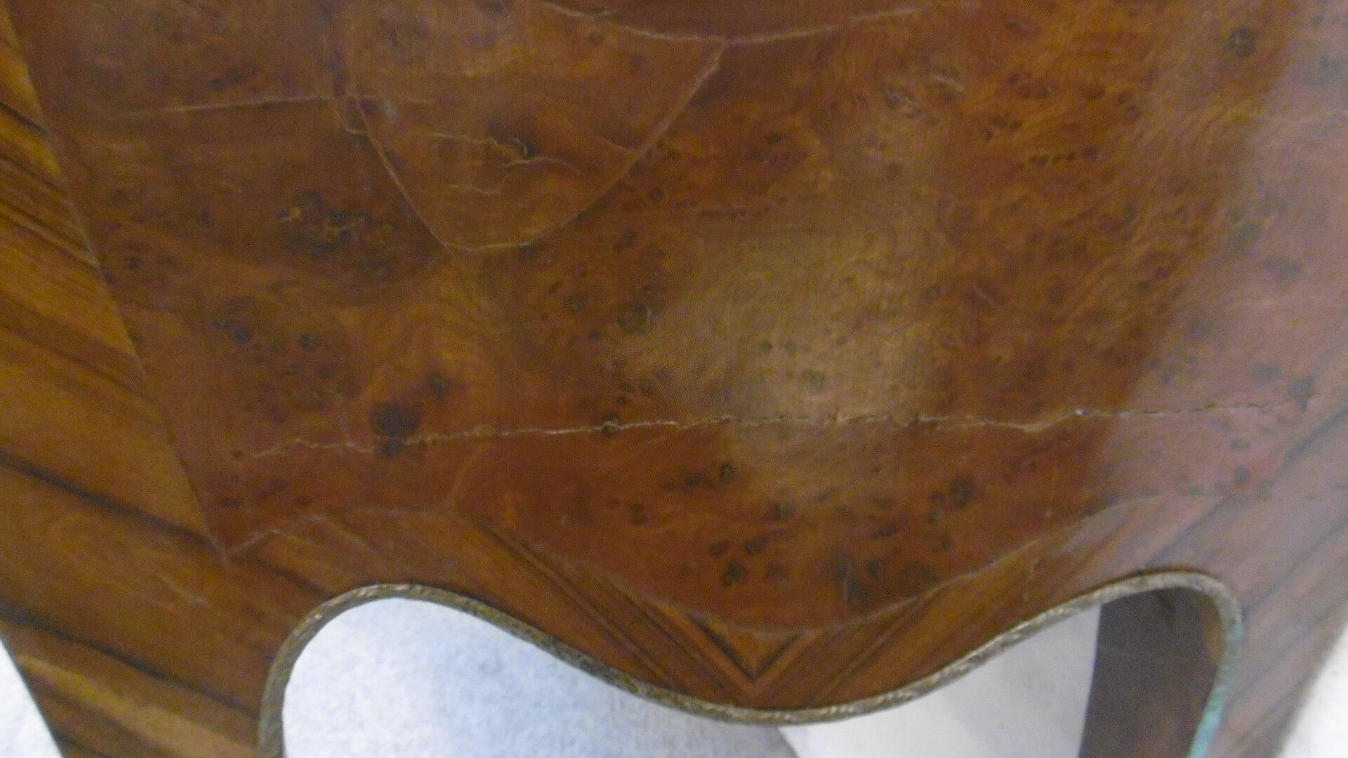 Louis XV style curved dresser