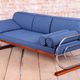 Czech Bauhaus Chrome and Beech Sofa attributed to Robert Slezak, 1930s