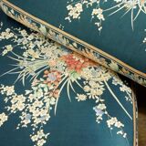 Sofa mattress "bohemian" in satin floral cotton