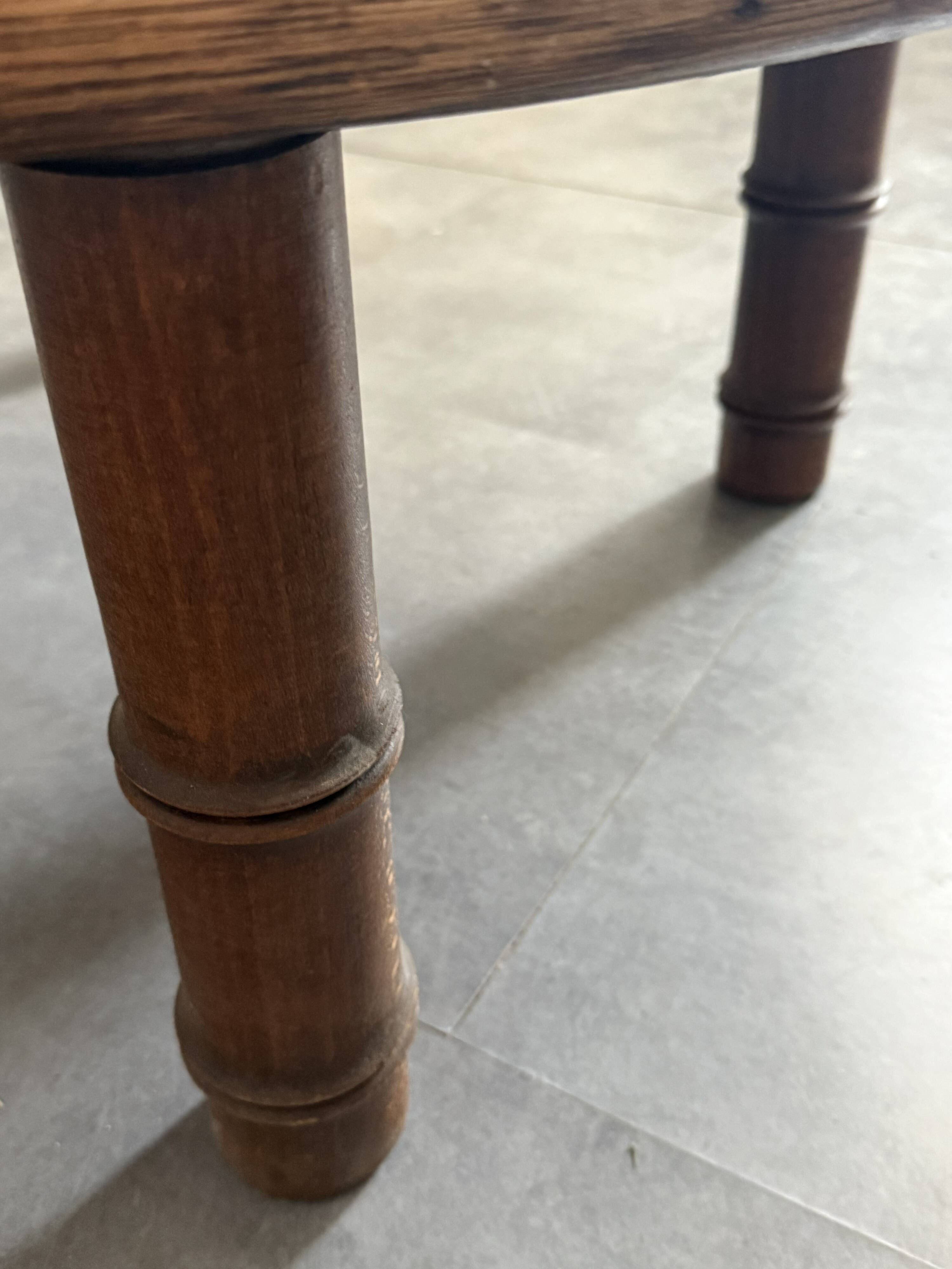 Capron style ceramic coffee table - signed François Chaty 1960s