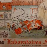 Old advertising poster