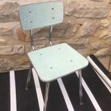 Green formica chair