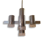 Sculptural chandelier Italian Gaetano Sciolari space age