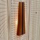 Large teak wall light design 1950.