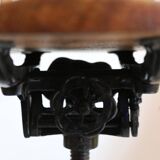 Office chair made of natural wood