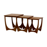 Tables gigognes "Astro" en teck  de G-Plan 1960s