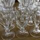 Set 6 wine glasses, 6 water glasses and 6 crystal shot glasses
