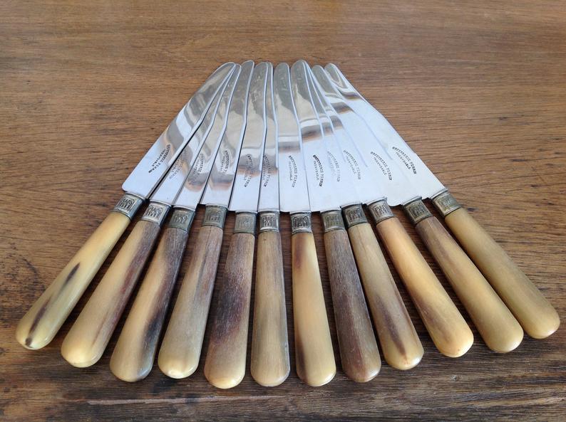 Box 12 knives Orfèvrerie Perrin