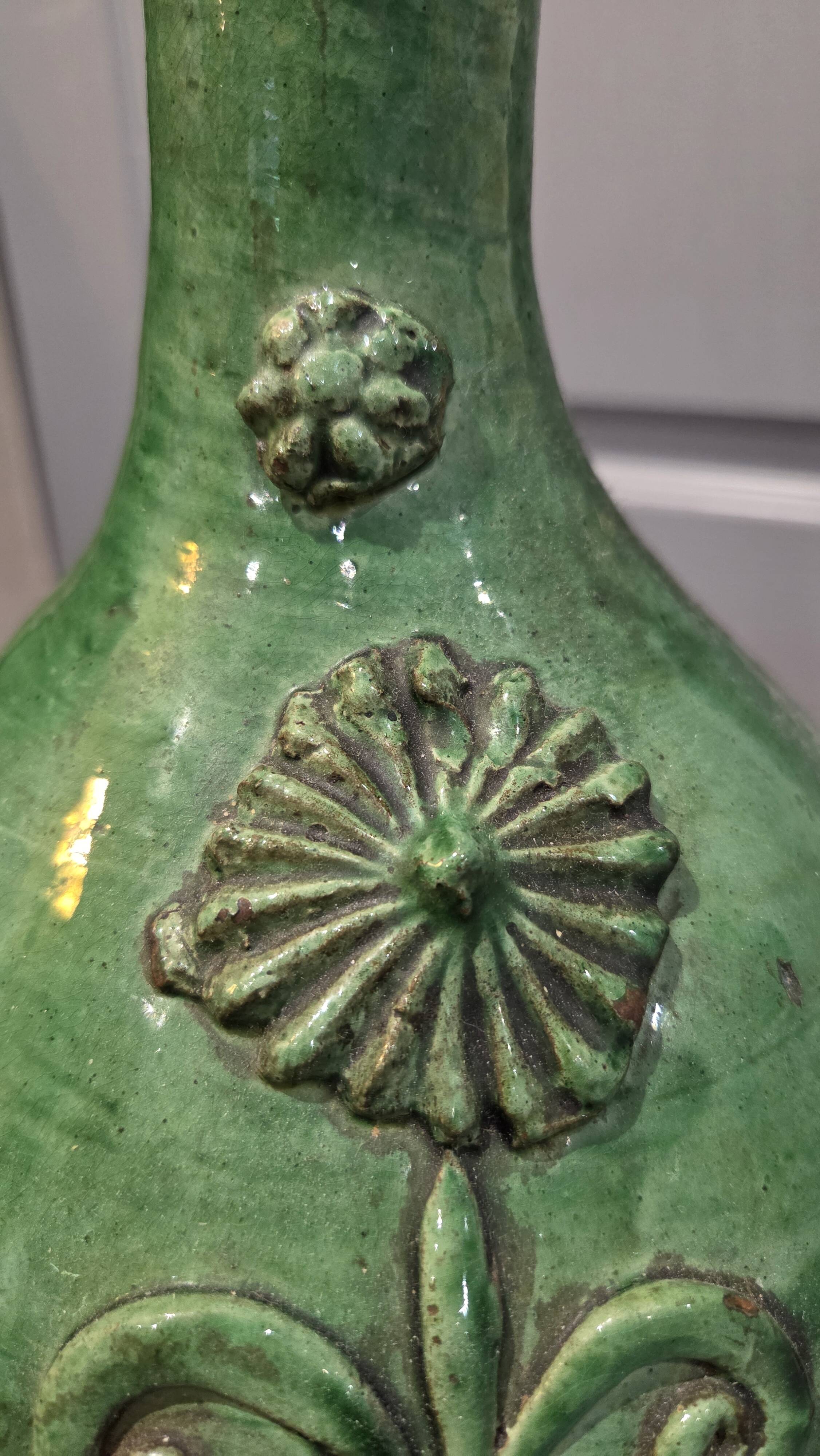 Large Collection Jug XL – Tamegroute Ceramics – Emerald Green
