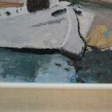 John Börén, Swedish Modern Painting, 1960s, Oil on Panel, Framed.