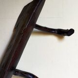 Art-Popular brutalist wall coat holder in solid wood