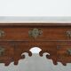 Table basse/console antique anglaise en chêne du XVIIIe siècle
