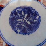 5 IMARI PLATES JAPAN 19th century scalloped floral motifs, FUKI CHOSHUN Arita