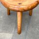 Mid-century pine sauna stool by Bertel Gardberg for Artek, 1950s.