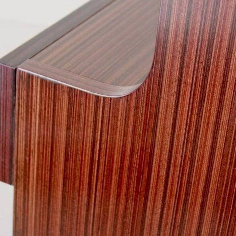 Vintage Italian Mid-Century Modern Wood Bedside Tables, 1970 circa