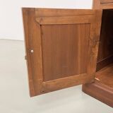 1950s walnut counter or desk