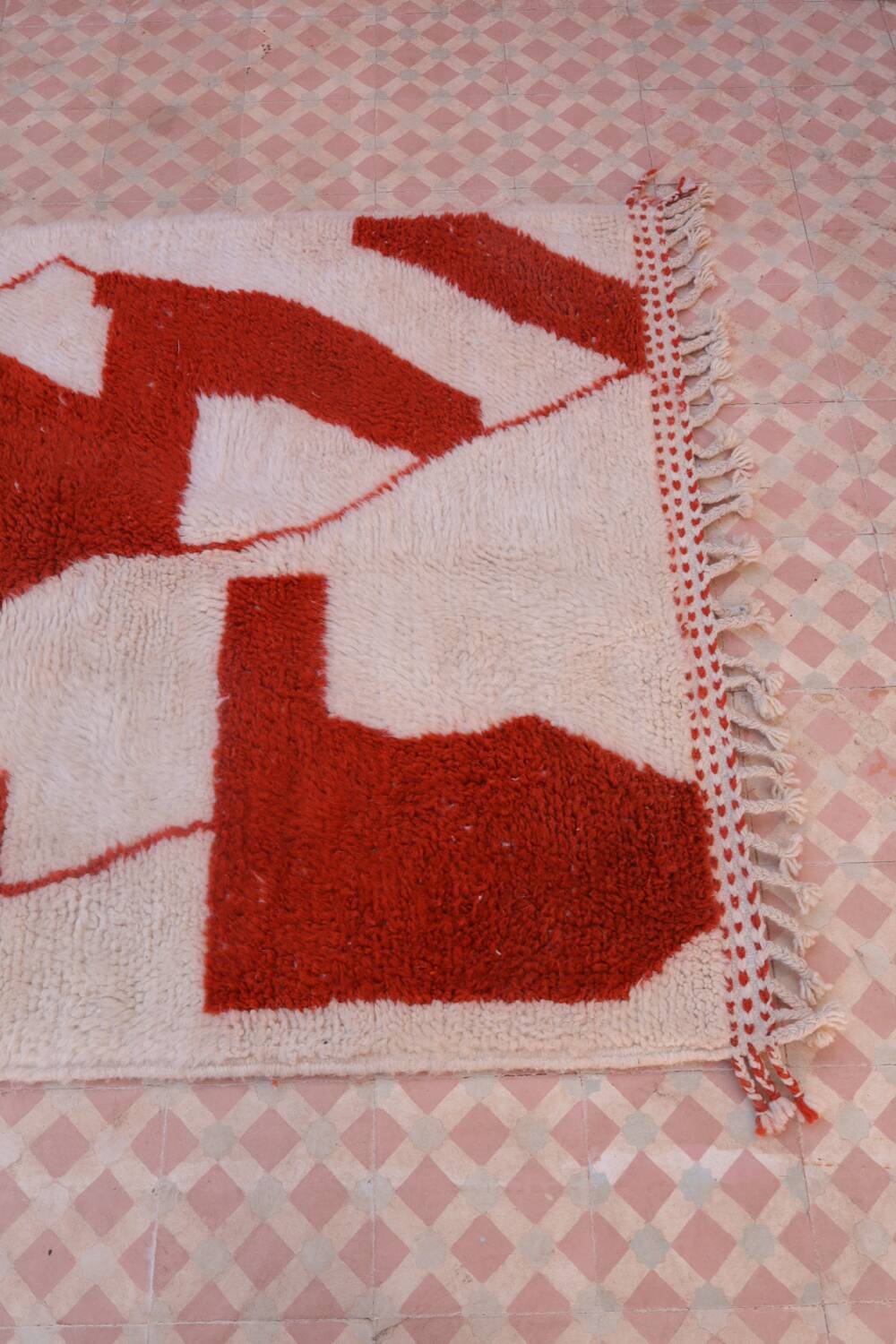 Berber Beni Ouarain wool rug