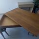 Scandinavian compass leg coffee table