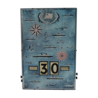 Perpetual Wall Calendar - 1952 - General Maritime Company