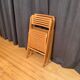 A pair of folding chairs, Netherlands, 1970s.