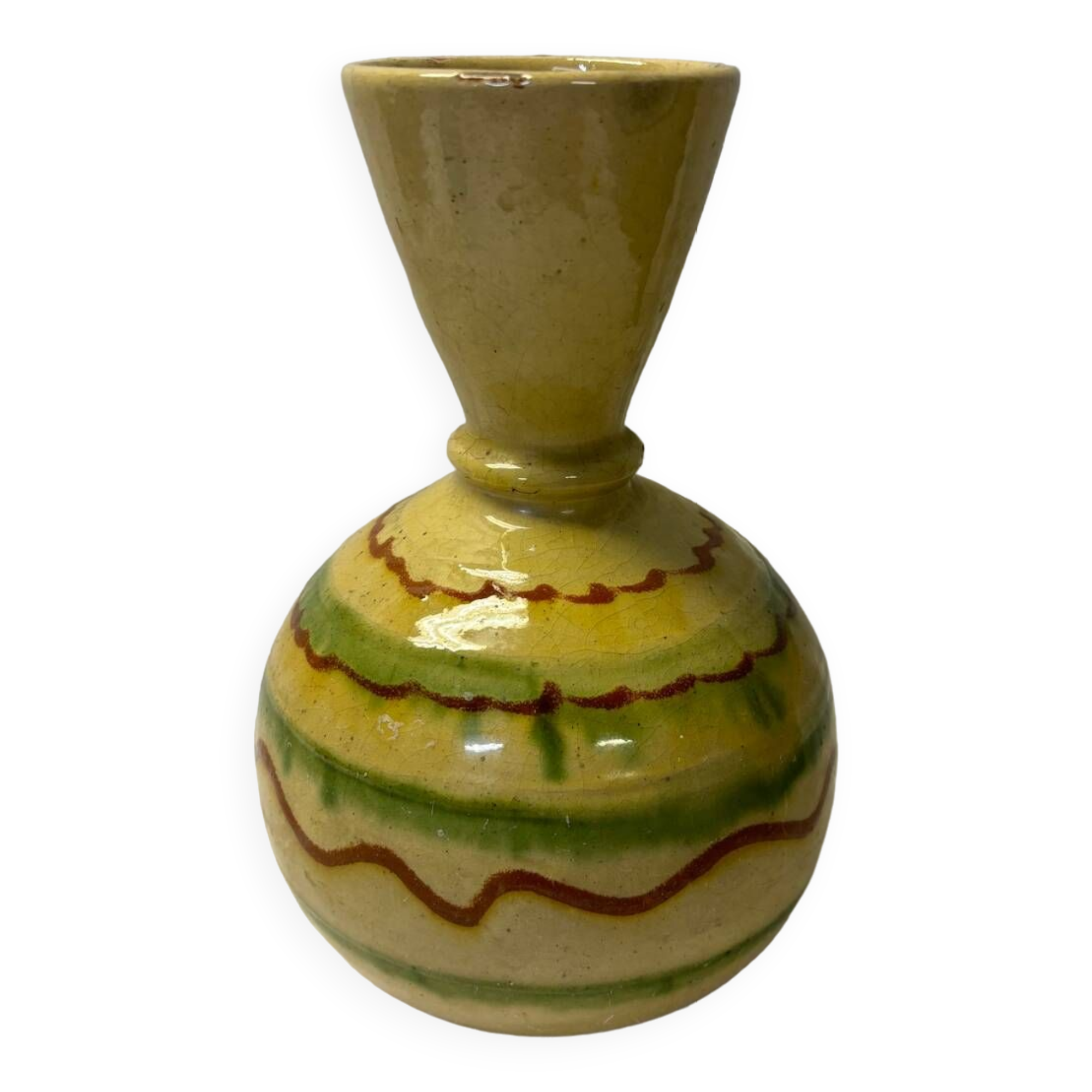 Brissard pottery vase