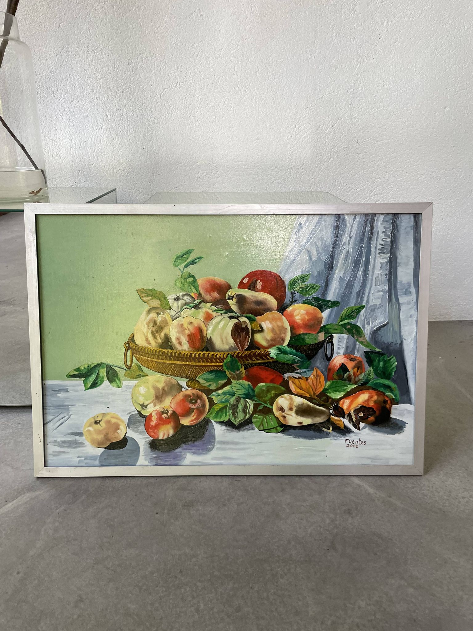 Peinture à l’huile aux fruits Fuentes